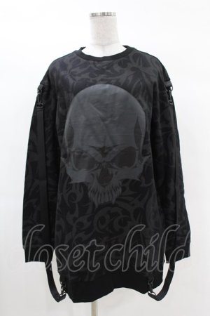 画像: KILL STAR / DOOM TRIBE SWEAT DRESS S ブラック H-25-02-28-1007-SL-OP-KB-ZH