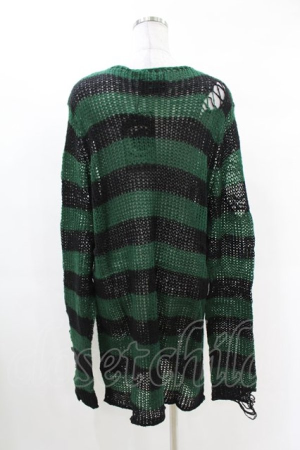 画像2: KILL STAR / Absinthe Knit Sweater S グリーン H-25-02-28-1013-SL-TO-KB-OS (2)