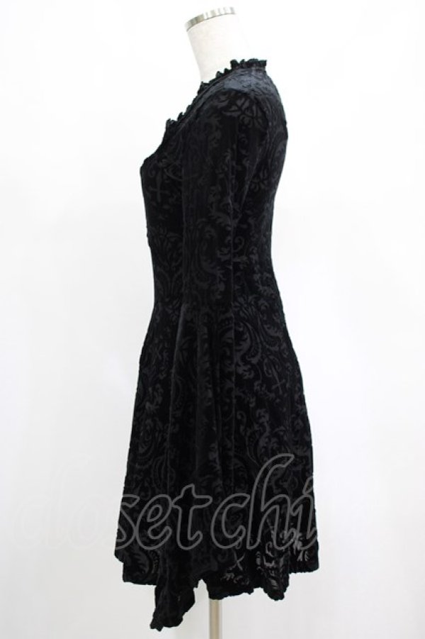 画像2: KILL STAR / Lady Of Sorrows Dress XS ブラック H-25-03-01-004-SL-OP-KB-ZH (2)