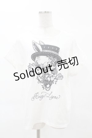 画像: Rouge Ligne / Rabbit hat T Free Off White H-25-03-01-1057-0-TS-NS-ZH