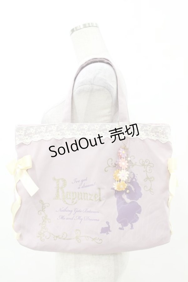 画像1: axes femme / axes femme kids/<ラプンツェル>トートBAG  ラベンダー H-25-03-01-1020-AX-BG-NS-ZH (1)