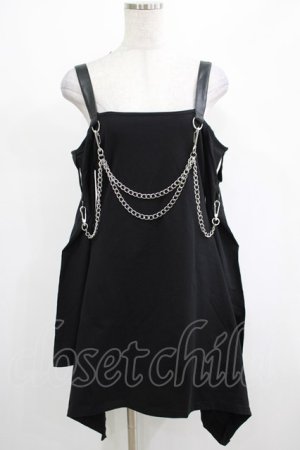 画像: KILL STAR / Pleasure & Chain Dress S 黒 H-25-03-01-010-SL-OP-KB-ZH