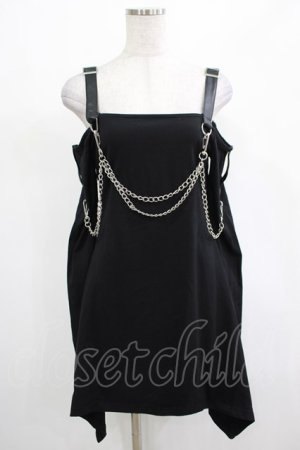 画像: KILL STAR / Pleasure & Chain Dress S 黒 H-25-03-01-012-SL-OP-KB-ZH