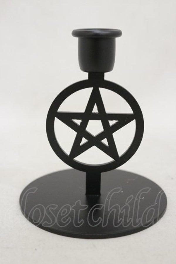 画像1: KILL STAR / Pentagram Candlestick【SMALL】   H-25-03-05-1042-SL-ZA-KB-ZH (1)