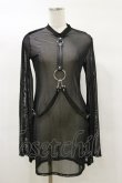 画像1: KILL STAR / Sheer Bondage Long Sleeve Dress S 黒 H-25-03-05-1079-SL-OP-KB-ZI (1)