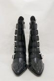 画像1: KILL STAR / 2 The Point Boots UK5(約24.0cm) 黒 H-25-03-05-1002-SL-SH-KB-ZH (1)