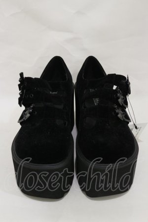 画像: KILL STAR / Evil Mary Janes UK5(24.0cm) 黒 H-25-03-05-1014-SL-SH-KB-ZH