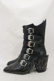 画像2: KILL STAR / 2 The Point Boots UK5(約24.0cm) 黒 H-25-03-05-1002-SL-SH-KB-ZH (2)