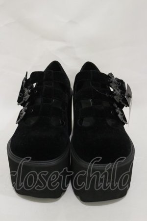 画像: KILL STAR / Evil Mary Janes UK5(24.0cm) 黒 H-25-03-05-1016-SL-SH-KB-ZH