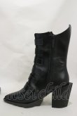 画像4: KILL STAR / 2 The Point Boots UK5(約24.0cm) 黒 H-25-03-05-1002-SL-SH-KB-ZH (4)