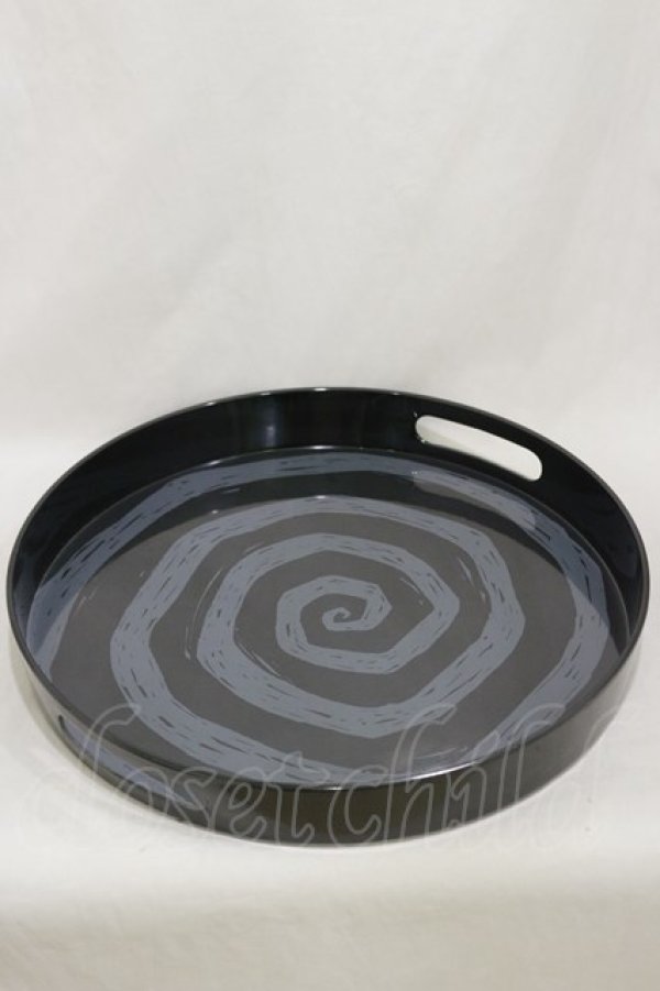 画像1: KILL STAR / Downward Spiral Serving Tray  黒 H-25-03-05-1033-SL-ZA-KB-ZH (1)