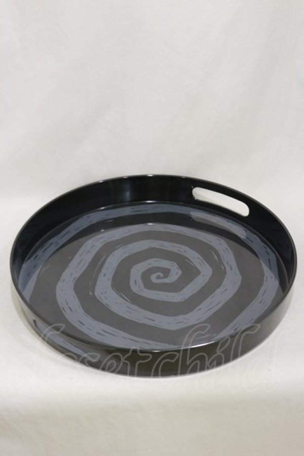 画像1: KILL STAR / Downward Spiral Serving Tray  黒 H-25-03-05-1035-SL-ZA-KB-ZH (1)