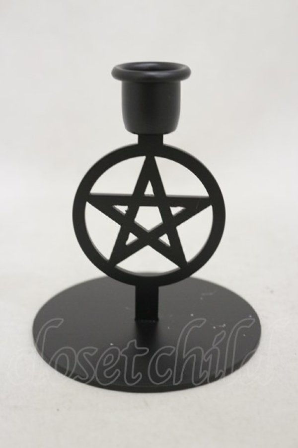 画像1: KILL STAR / Pentagram Candlestick【SMALL】   H-25-03-05-1037-SL-ZA-KB-ZH (1)