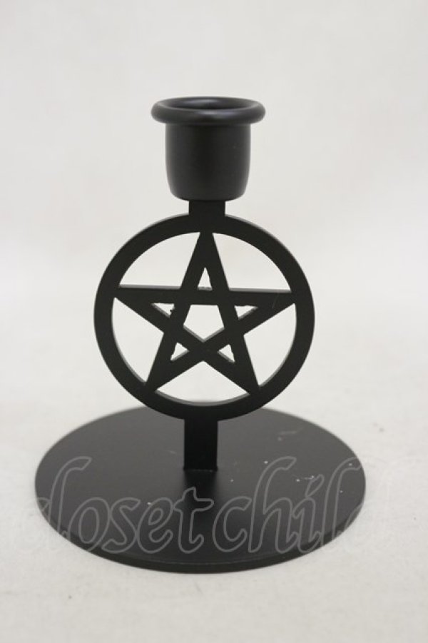 画像1: KILL STAR / Pentagram Candlestick【SMALL】   H-25-03-05-1038-SL-ZA-KB-ZH (1)