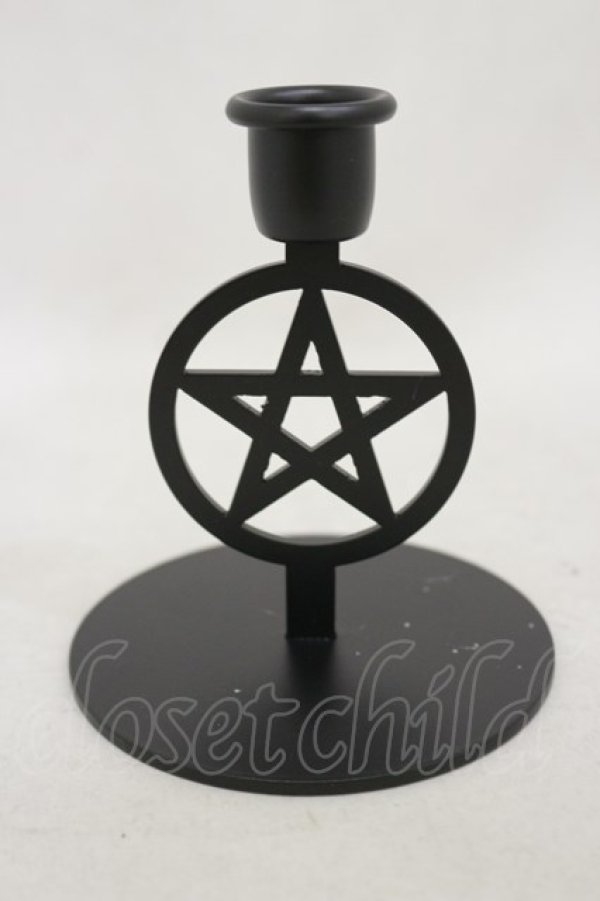 画像1: KILL STAR / Pentagram Candlestick【SMALL】   H-25-03-05-1039-SL-ZA-KB-ZH (1)