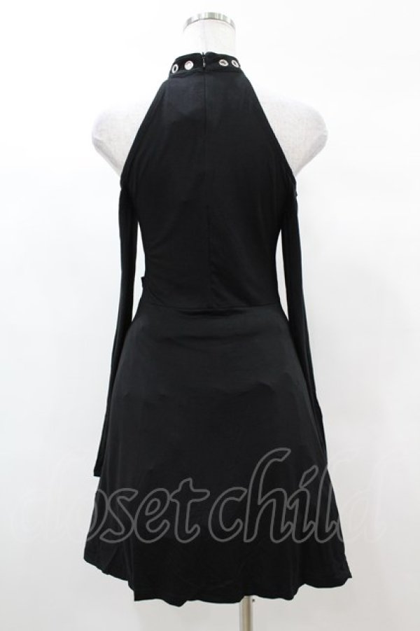 画像2: KILL STAR / HELTER LONG SLEEVE DRESS XS ブラック H-25-03-05-032-SL-OP-KB-ZH (2)