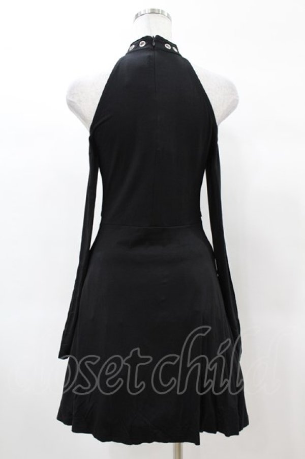 画像2: KILL STAR / HELTER LONG SLEEVE DRESS XS ブラック H-25-03-05-035-SL-OP-KB-ZH (2)