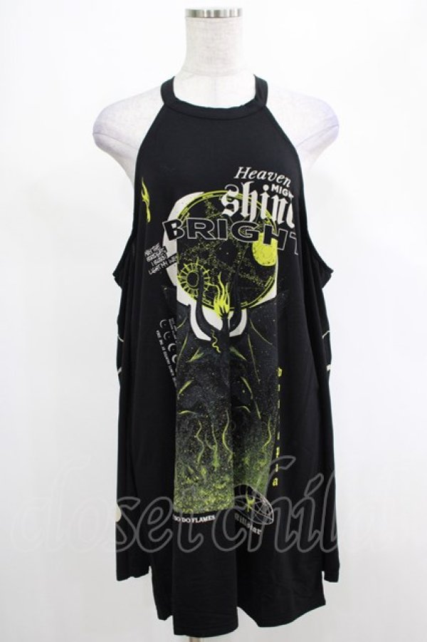 画像1: KILL STAR / Shine Bright Cold-Shoulder Tunic M ブラック H-25-03-07-1051-SL-OP-KB-ZH (1)