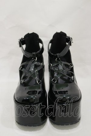 画像: KILL STAR / WEDNESDAY PLATFORM SHOE UK4（約23.5cm） ブラック H-25-03-12-003-SL-SH-KB-ZH