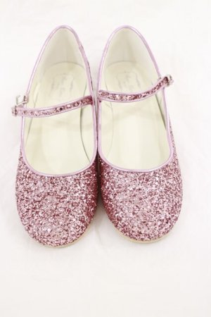 画像: RoseMarie seoir / glitter shoes L ピンク H-25-03-21-1042-LO-SH-NS-ZH