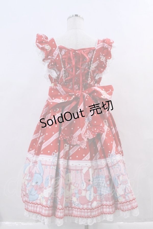 Angelic Pretty / MELODY TOYSジャンパースカートSet 赤 I-23-11-17 ...