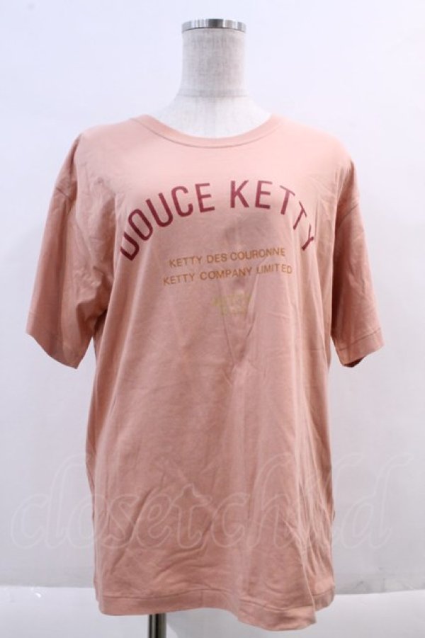 KETTY / ロゴTシャツ ピンク I-24-03-03-024-EL-TO-HD-ZI - closet ...