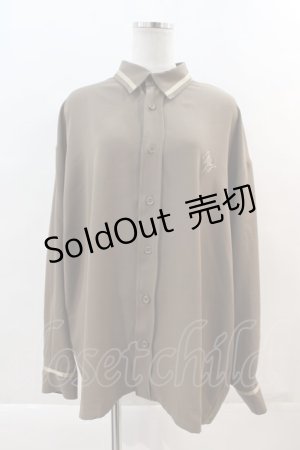 画像: MILKBOY / M BOY SHIRTS  ブラウン I-24-05-24-019-MB-BL-HD-ZI