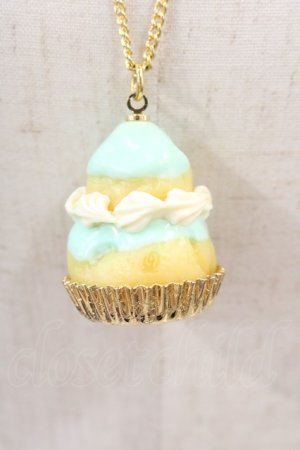 画像: Q-pot. / ACC Religieuse Necklace (Mint)  ミント I-24-06-02-003-QP-AC-HD-ZI