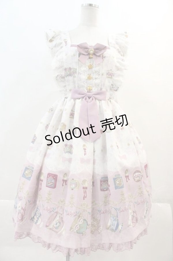 Angelic Pretty / Rose Tea Gardenジャンパースカート ピンク I-24-06-18-023-AP-OP-HD-ZI -  closet child オンラインショップ