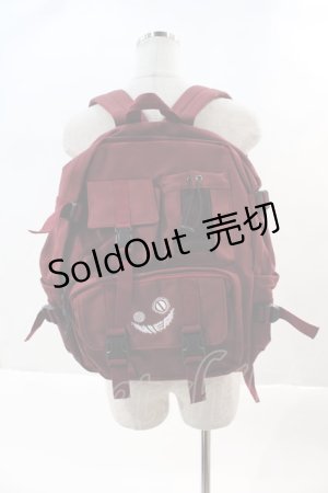 画像: NieR Clothing / 11POCKET 大容量BACKPACK  ボルドー I-24-07-17-085-PU-BG-HD-ZI