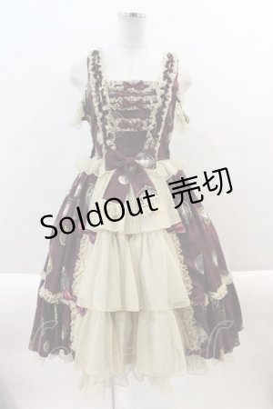 画像: metamorphose / Vintage cameo チュールフリルリボンdress  シャルマンルージュ I-24-08-15-073-ME-OP-HD-ZI