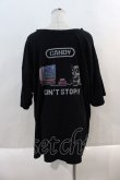 画像2: Candy Stripper / CAN'T STOP!! BIG Tシャツ 2 ブラック I-24-08-24-012-PU-TS-HD-ZI (2)