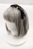 画像2: Angelic Pretty / Doll's Ribbonカチューシャ  黒 I-24-08-27-088-AP-AC-HD-ZI (2)