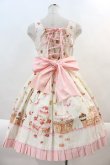 画像2: Angelic Pretty / お菓子の国ジャンパースカート  白 I-24-09-02-083-AP-OP-HD-ZI (2)