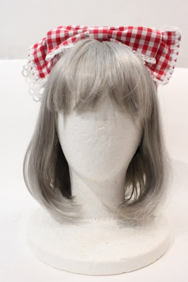 画像3: Angelic Pretty / Parlor DollワンピースSet  赤 I-24-09-09-015-AP-OP-HD-ZI (3)