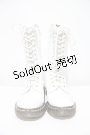 画像: Dr.Martens （Getta Grip） / SH14ホールブーツ UK5 ホワイト I-24-09-18-115-PU-SH-HD-ZI