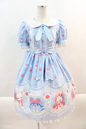 画像: Angelic Pretty / Be My Valentineワンピース  サックス I-24-09-22-077-AP-OP-HD-ZI