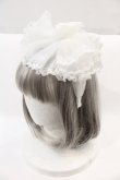 画像2: Angelic Pretty / Decorationチュールカチューシャ  白 I-24-09-22-010-AP-AC-HD-ZI (2)