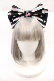 画像1: Angelic Pretty / Sugary Carnivalカチューシャ  黒 I-24-09-28-085-AP-AC-HD-ZI (1)