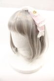 画像2: Angelic Pretty / HATレースリボンカチューシャ  ピンクＸ白 I-24-09-28-086-AP-ZA-HD-ZI (2)