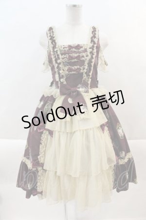 画像: metamorphose / Vintage cameo チュールフリルリボンdress  シャルマンルージュ I-24-10-01-096-ME-OP-HD-ZI