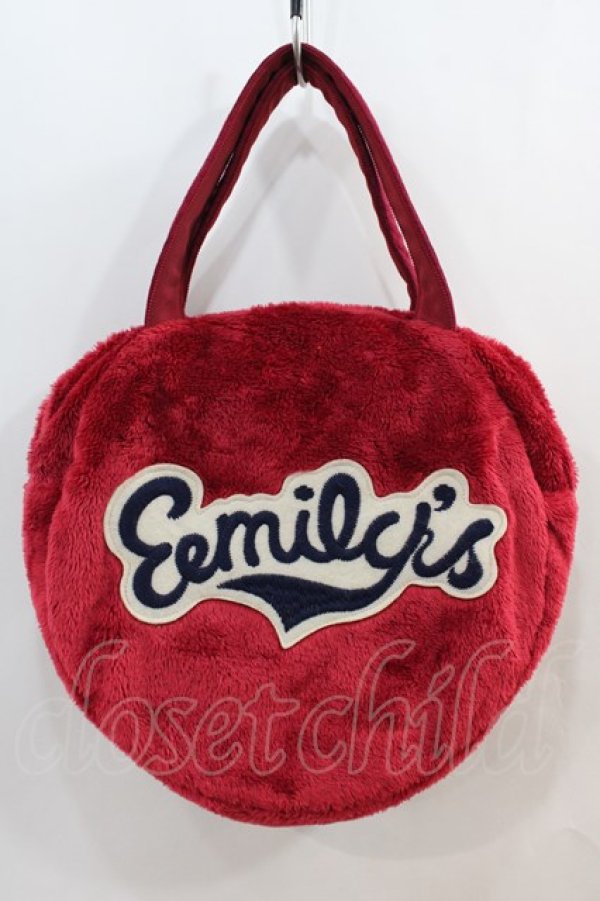 画像1: Emily Temple cute / BAG Emily'sファーバッグ  赤 I-24-10-07-090-ET-BG-HD-ZI (1)