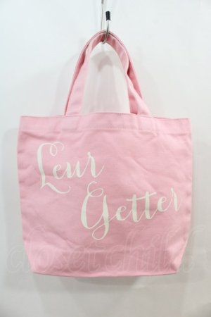 画像: Leur Getter / BAG トートBAG  ピンク I-24-10-07-093-LU-BG-HD-ZI