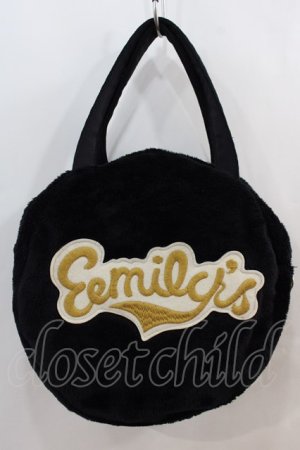 画像: Emily Temple cute / BAG Emily'sファーバッグ  黒 I-24-10-07-096-ET-BG-HD-ZI