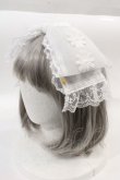 画像3: Angelic Pretty / お花レースシースルーリボンカチューシャ  白 I-24-10-24-121-AP-AC-HD-ZI (3)