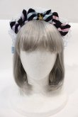 画像1: Angelic Pretty / Happy Treat cafeカチューシャ  サックス I-24-11-01-116-AP-AC-HD-ZI (1)