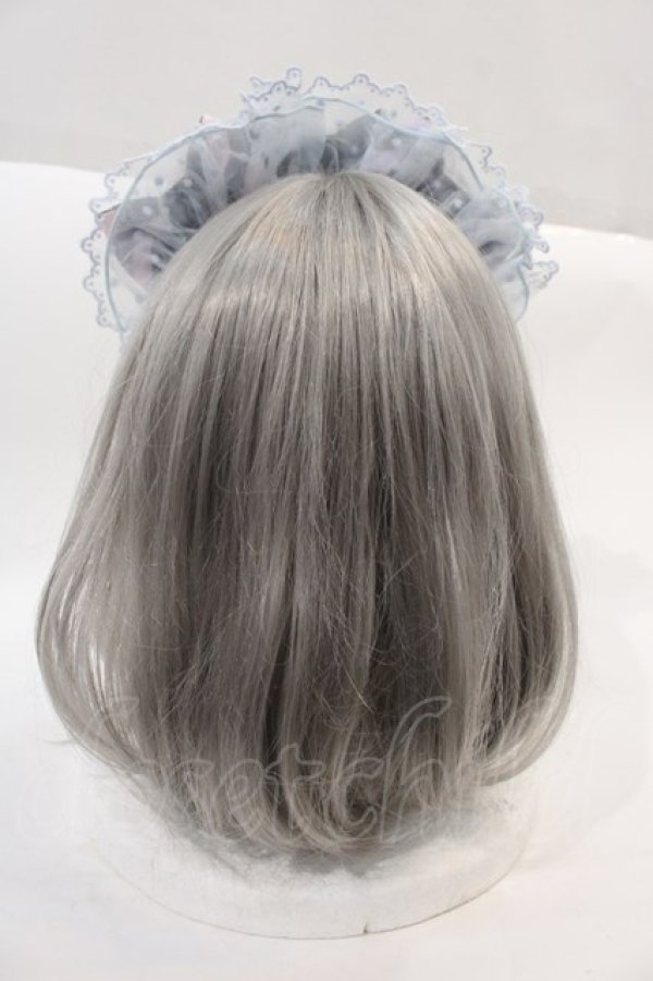 画像2: Angelic Pretty / Happy Treat cafeカチューシャ  サックス I-24-11-01-116-AP-AC-HD-ZI (2)