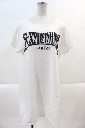 画像: SEXY DYNAMITE LONDON / スポーツロゴBIG半袖Tシャツ M ホワイト I-24-11-14-020-PU-TS-HD-ZI