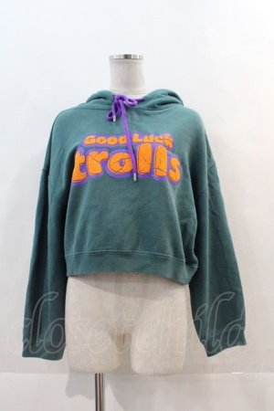 画像: LAND by MILKBOY / TROLLS FOREST HOODIE   グリーン I-24-11-22-016-MB-TO-HD-ZI