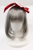 画像2: Angelic Pretty / Milkshakeヘアバンド(大水玉)  赤Ｘ白 I-24-12-01-115-AP-AC-HD-ZI (2)